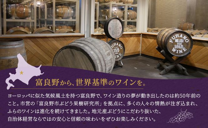 【全12回 毎月1本ワイン定期便】毎月1本届く！ お楽しみ ふらのワイン 定期便（全12回）※申し込み月の翌月から お酒 酒 ワイン ぶどう 飲み物 アルコール 北海道 送料無料 道産 富良野市 ふらの