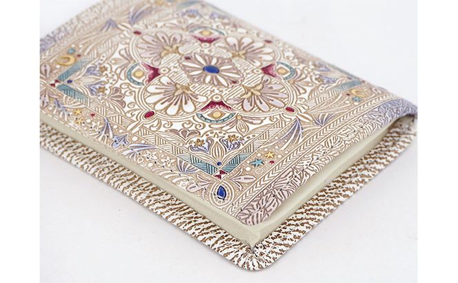 【文庫屋大関】箱まち小銭入れ　夢幻のタピ【皮革工芸品】 ファッション小物 財布 民芸品 