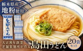 ns036-006 島田うどん20袋セット