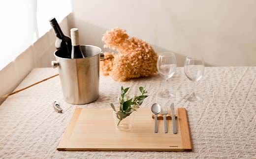 ｍｏｋｕｎｅひのきランチョンマット（しぐち） F4N-2708