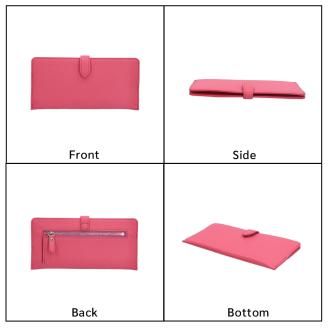 豊岡鞄limスマートロングウォレット NU64-101-73　ピンク