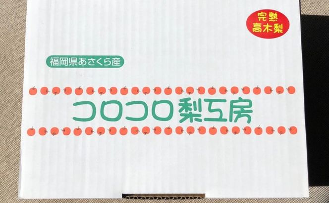 梨 あきづき まるで食べる梨ジュース！！甘熟 あきづき梨 約2.1kg 4～7玉入 配送不可 離島 ナシ 果物 フルーツ 先行予約 