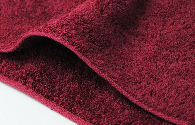 G2078-1 【圧倒的企業努力】コンパクトバスタオル エンジ3枚＜スピード発送＞