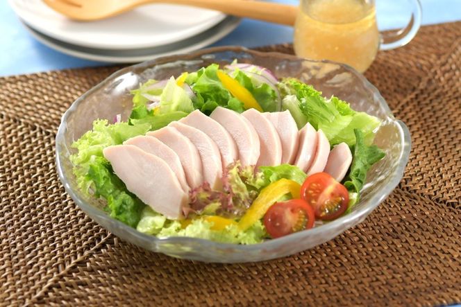 AJ281 島原工房 サラダチキン セット プレーン2P・ゆずこしょう2P・スモーク2P 計6P [ 鶏 サラダチキン 蒸し鶏 大光食品 長崎県 島原市 ]