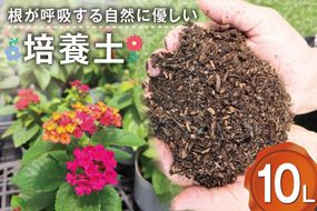 培養土 10L [大地商会 宮崎県 日向市 452061025] 軽い ふかふか 植物 観葉植物 ガーデニング 園芸 家庭菜園 花 培養 土 鉢植え キッチンガーデン 花壇 畑