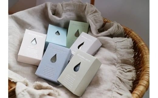 【マツリカサボン】 オーガニック石けん６種類セット（ラベンダー・ヤマブドウ・クロモジ・ひのきベルガモット・酒かす椿・奥出雲ローズ）/ オーガニック せっけん 自然素材 石鹸 岡山 真庭 肌にやさしい こだわり 手作り 無添加 ハーブ セット ギフト フルサイズ MATSURIKA SAVON (MATSU-13) 【savon003-01】