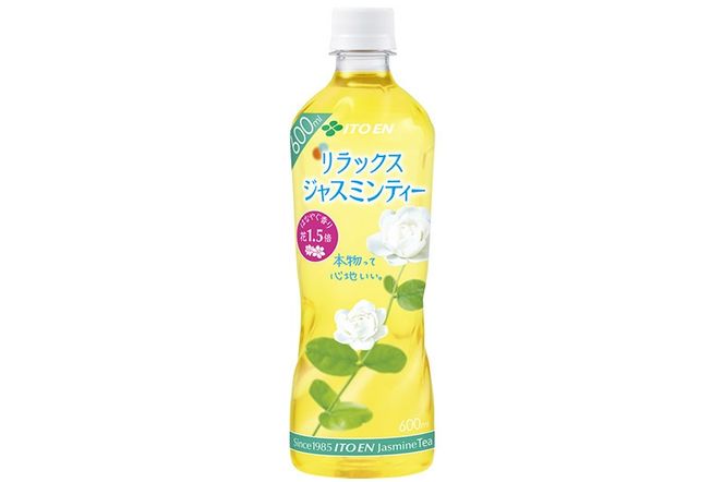 《定期便2ヶ月》伊藤園 リラックス ジャスミンティー ＜600ml×24本＞|10_myn-062402