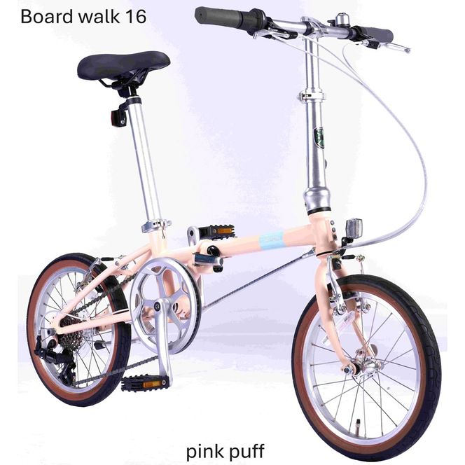 DAHON Int Folding Bike Board walk 16　Pink Puff【四日市市 で人気の返礼品 武田産業 折り畳み自転車 自転車 折りたたみ自転車 折りたたみ式自転車 三重県 四日市市ふるさと納税】