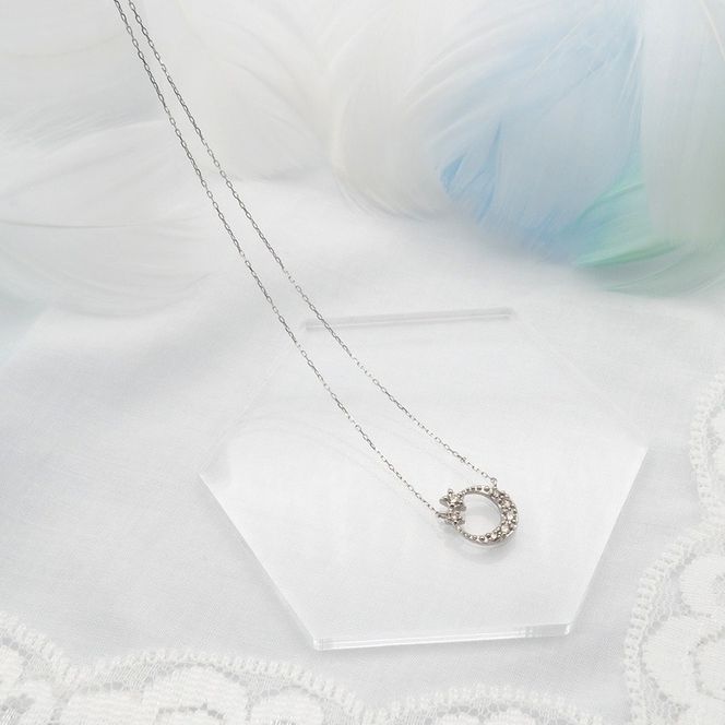 PT900/PT850 0.10ct ダイヤモンド ペンダントネックレス HH-019742 SWBT009