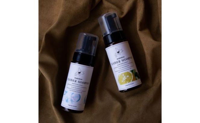 靴磨き レザーシャンプー Leather-shampoo ケア用品 レザーケア レザー 革 革靴 革製品 クリーナー ナチュラルオイル配合 しっとり ゆず せっけん 香料 