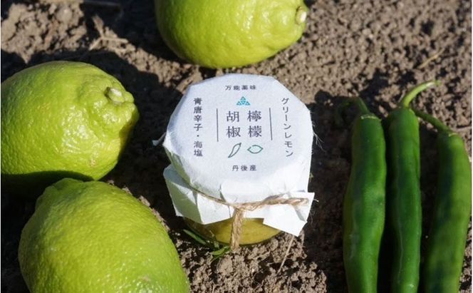 百章3点セット（檸檬胡椒・レモンシロップ・生姜の佃煮）　レモン れもん 調味料 スパイス 薬味 レモネード 佃煮 詰め合わせ 京都府 宮津市 myz11 myz20 myz22