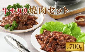 北海道 「十勝っ子焼肉 味付牛サガリ」350g×2個 【 牛肉 豚肉 焼き肉 惣菜 お肉 バーベキュー 冷凍 北海道 十勝 幕別 】
