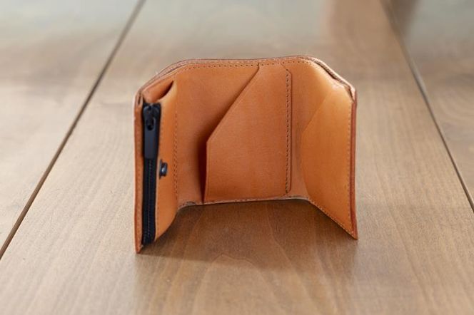【革工房GYPSY】三つ折りコンパクトウォレット 261009_B-MQ03