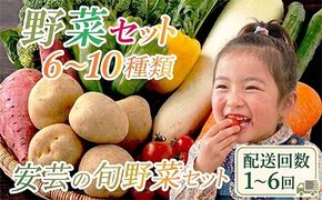 「安芸ブランド」新鮮お野菜詰め合わせセット 6～10種類 | 定期便 2回 3回 4回 6回 頒布会 人気 野菜 詰め合わせ セット 新鮮野菜 野菜定期便 野菜セット 季節の野菜 地元産 おすすめ ジャガイモ 玉ねぎ 人参 タマネギ にんじん トマト きゅうり なす 旬野菜 新鮮 お試し やさい定期便 野菜 定期便 5000円 5千円 5,000円 1万円 安芸駅ぢばさん市場 高知県 安芸市