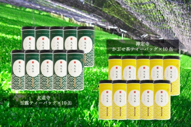 【数量限定】京都・緑茶発祥の地、大臣賞生産者のお茶を大臣賞茶師がティーバッグにしました〈お茶 茶 煎茶 緑茶  茶葉 玉露  かぶせ茶 ティーバッグ 詰合せ 最高茶師 大臣賞 飲料 加工食品〉 