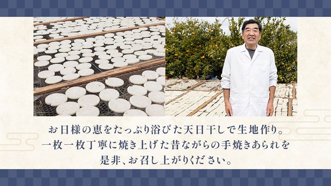 天日干し　手焼きげんこつあられ（4袋セット） あられ 煎餅 せんべい 手焼き [AB01-NT]