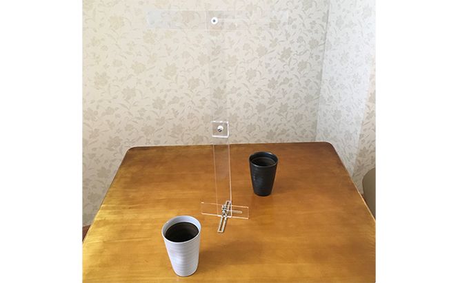 携帯パーテーション「仕切りっこ」 雑貨 日用品 アクリル 