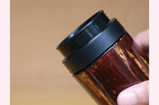 角館樺細工《樺細工 八柳》 さくらボトル 500ml 角館工芸協同組合|02_kdk-0d5001