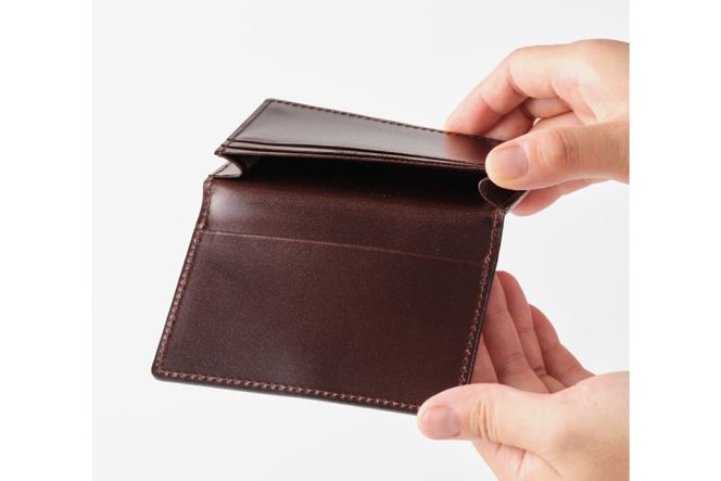 SOMES 名刺入れ （ブラウン）PT-89 [ソメスサドル 北海道 砂川市 12260812-a] ソメス カードケース 名刺ケース メンズ レディース 本革 革 革製品 somes saddle