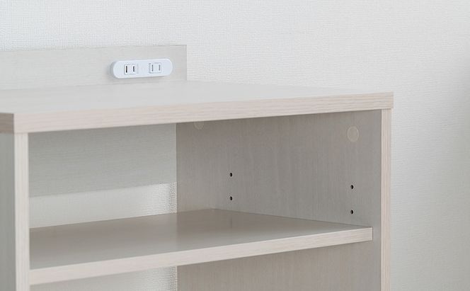 ゴミ箱ラック ゴミ箱上 GUR-590L ホワイト アイリスオーヤマ 収納 ラック キッチンラック キッチンボード 棚 シェルフ レンジラック レンジ台 キッチン収納 省スペース 北欧 おしゃれ 