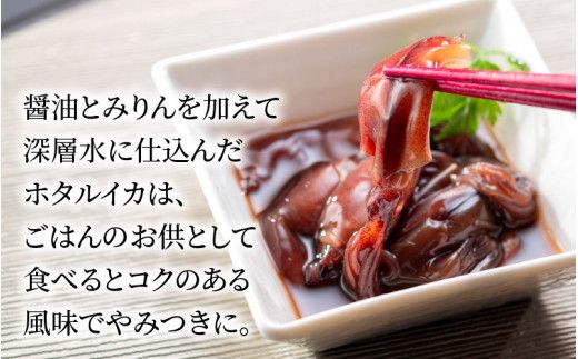 鶴瓶の家族に乾杯で放送5.13 【モンドセレクション金賞11年連続】ほたるいか沖漬セット【農林水産大臣賞】