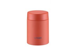 2025年度新製品  タイガー魔法瓶　真空断熱フードジャー らくらくキャップ 広口 MKL-W050 バーミリオン TL 500mL 大阪府門真市 272230_AZ098VC02