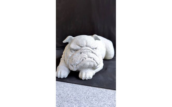 庵治石　ブルドッグ 372013_GH014