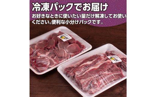 【CF-R7hbk】NIN006　なはりゆず豚ヒレ＆スペアリブセット - スペアリブ 豚ヒレ ヒレカツ 一口サイズ 豚 豚肉 国産 詰め合わせ セット 冷凍 料理 おうちごはん 個包装 14000円 高知県産 高知