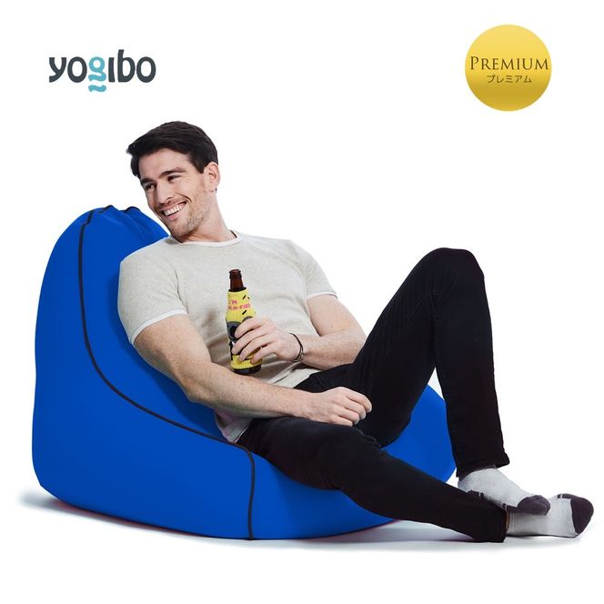 Yogibo Zoola Lounger Premium（ヨギボー ズーラ ラウンジャー プレミアム）＜ロイヤルブルー＞-[G788-8]