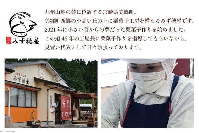 菓子 栗マロンパイ 9個 [栗菓子工房みず穂屋 宮崎県 美郷町 31at0021] 和栗 スイーツ お取り寄せ 栗づくし 冷凍 手作り 宮崎県 産 美郷栗 国産 贈答品 ギフト