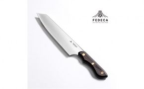 【FEDECA】三徳包丁 大 プレーン黒檀 001238