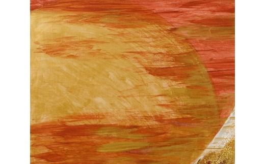 富士山溶岩パワーアート「天陽白富士」