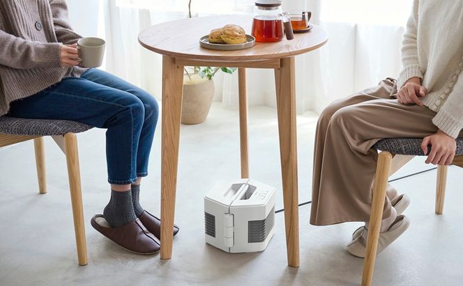 セラミックファンヒーター ACH-MN12A-W ホワイト セラミックヒーター コンパクト アイリスオーヤマ 温風 暖房器具 脱衣所 リビング キッチン 廊下 マルチWAY