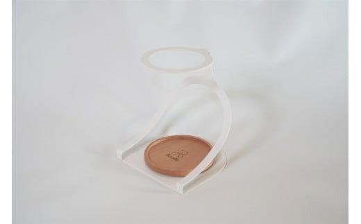 MISERU ドリッパースタンド ホワイト ガラスポット ガラスドリッパー セット [リョーユウ工業 福岡県 宇美町 um40azo920012] コーヒードリッパー ドリッパー おしゃれ コーヒー 珈琲