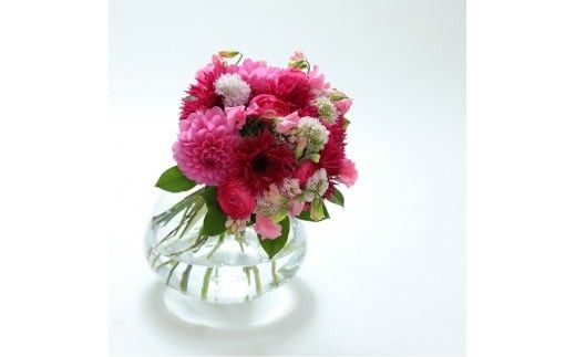 季節ごとに届く、えらべるお花　Mサイズ（4回お届け）【季節ごとに届く、えらべるお花 Mサイズ フラワーライフ 世界らん展 フラワードリームジャパンカップ フラワーアレンジメント 6種類のフラワースタイル 神奈川県 小田原市 】 142069_BN033