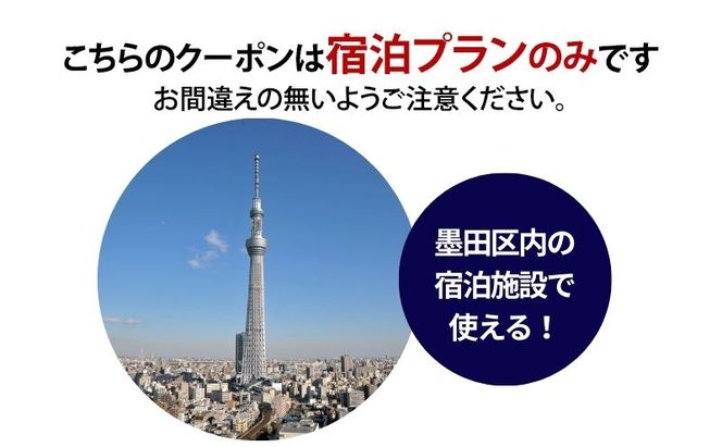 HISふるさと納税宿泊予約専用クーポン（東京都墨田区）90,000円分