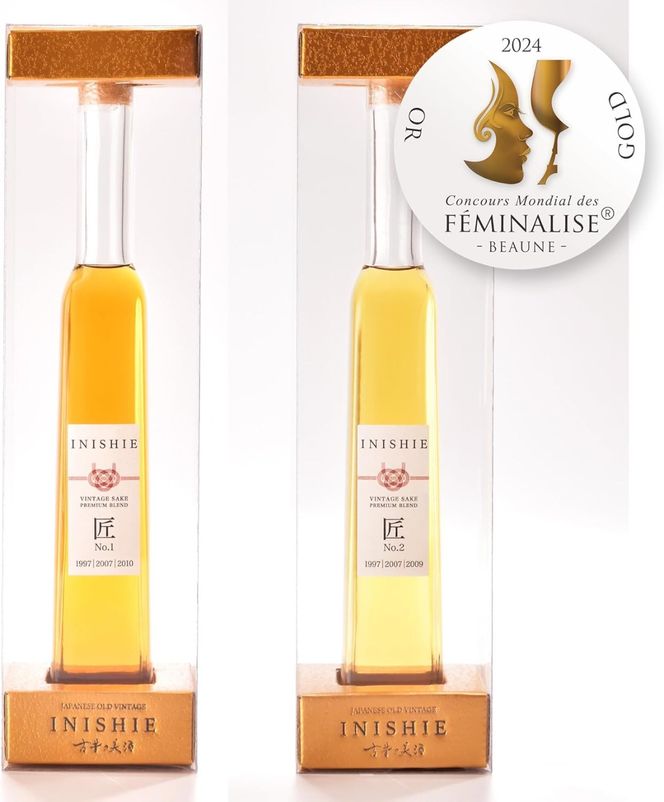 古昔の美酒 INISHIE匠 2銘柄セット日本酒ブレンド古酒《 酒 お酒 古昔の美酒 国産米 》【2403F15804】