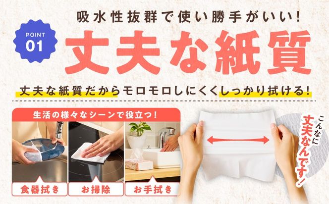 010B1963 コンパクトペーパータオル 35パック×200枚【ソフトパック 生活用品 ハンドタオル まとめ買い コンパクト 日用品 消耗品 常備品 備蓄 防災】