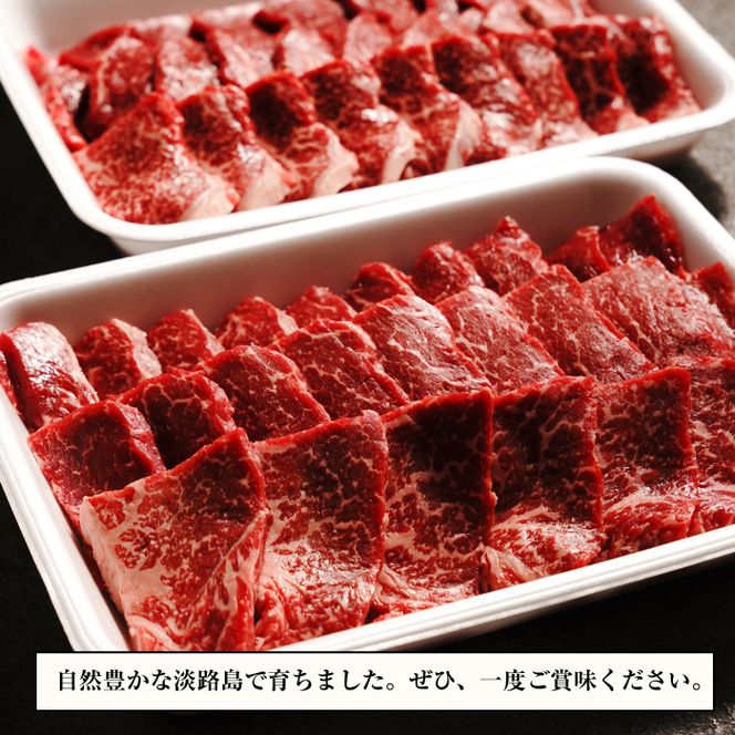 淡路牛 赤身 焼肉セット 1kg（500g×2P)  焼肉セット