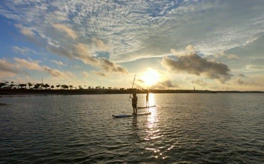 美ら島海道を冒険しよう！初心者大歓迎！初めてのSUP体験！【1名様】