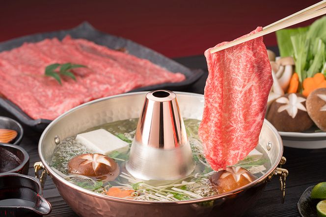 特選近江牛すき焼き・しゃぶしゃぶ用『霜降り・赤身ミックス』500g【寛閑観】【FR04W】