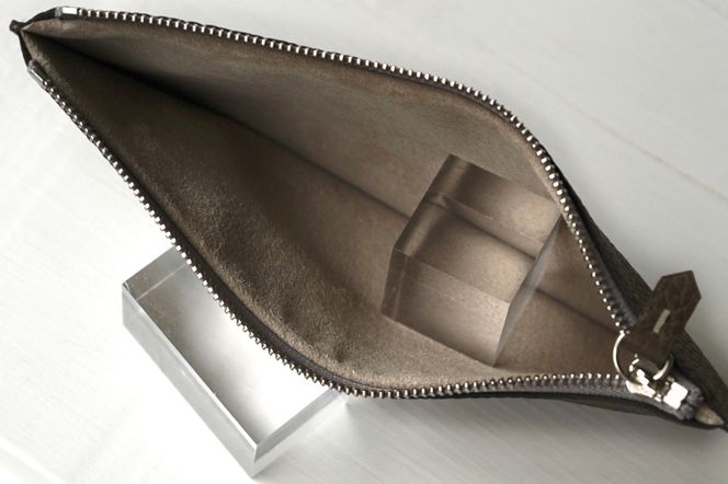 本革 薄型ペンケース エトープ｜革 レザー ステーショナリー 文房具 メンズ レディース 男女兼用 田村製作所 大阪府守口市 [2317]