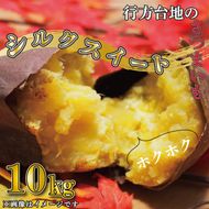 【緊急支援品】 訳あり 無選別 行方台地のさつまいも 熟成 シルクスイート 約10kg 【2026年4月下旬より順次発送】｜シルクスイート 茨城県(CU-85-6)