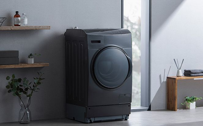 洗濯機 ドラム式洗濯乾燥機 ドラム式洗濯機 8.0kg FLK852-B アイリスオーヤマ 乾燥 5.0kg 温水洗浄 節水 乾燥機 ブラック 