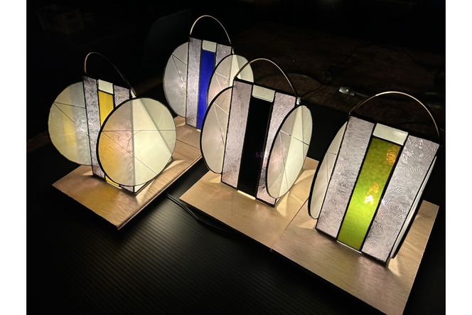 行燈あかり「ムシノネ・黄」　SV00022