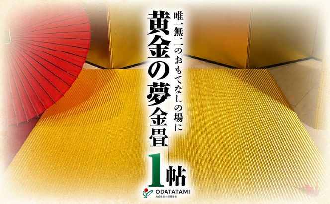 現代の名工カンパニー特製！黄金の夢（畳1帖サイズ）　K348-005