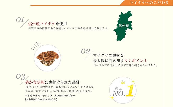 ホクトのマイタケまるごと使った菌活・贅沢カレー 5個セット 