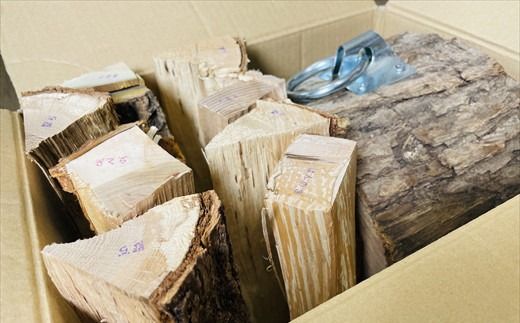 薪割り台 セット 5kg｜ 北海道産 道東産 広葉樹 木の皮 焚き付け 用 薪 焚き火 初心者 ソロキャンプ キャンプ 10000円の品 1万円以下 北海道 釧路町 釧路超 特産品