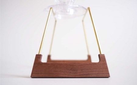 【ウォールナット素材】ドリップスタンド 糸島市 / 贈り物家具 みはたや [ADD015] ハンドドリップ ドリップスタンド コーヒー ドリップ 珈琲