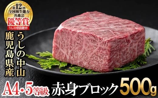 赤身ブロック500g×1P b0-204